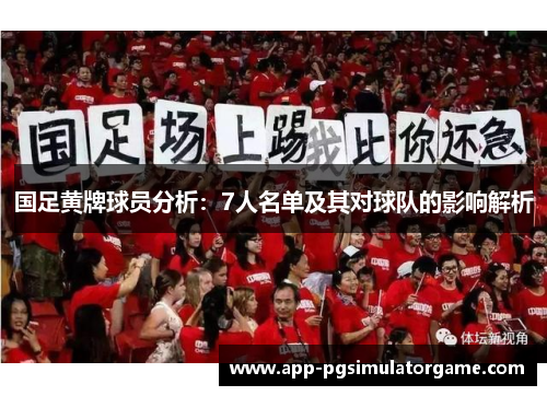 国足黄牌球员分析：7人名单及其对球队的影响解析