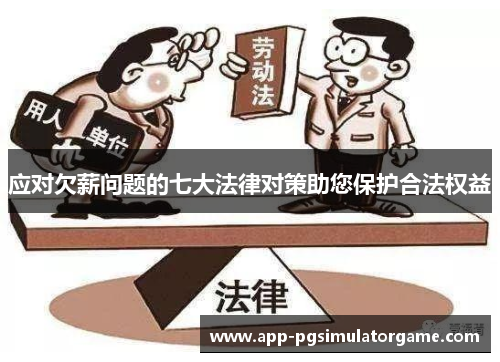 应对欠薪问题的七大法律对策助您保护合法权益